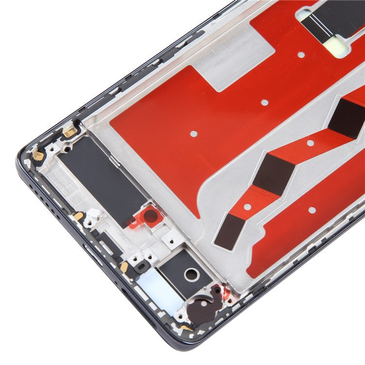 For Huawei nova 10 4G OEM Grade S AMOLED Screen and Digitizer Assembly + Frame (Without Logo) - Black