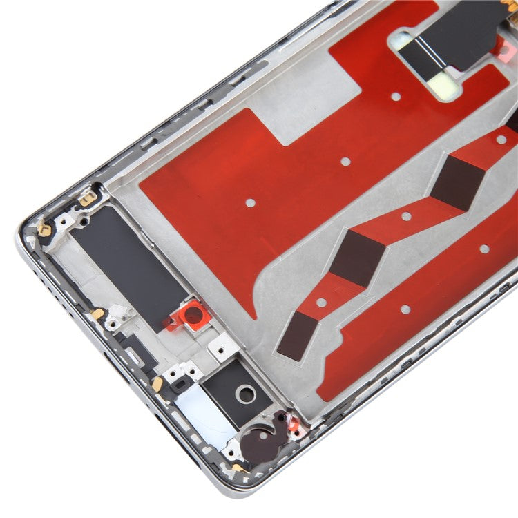 For Huawei nova 10 4G OEM Grade S AMOLED Screen and Digitizer Assembly + Frame (Without Logo) - Silver