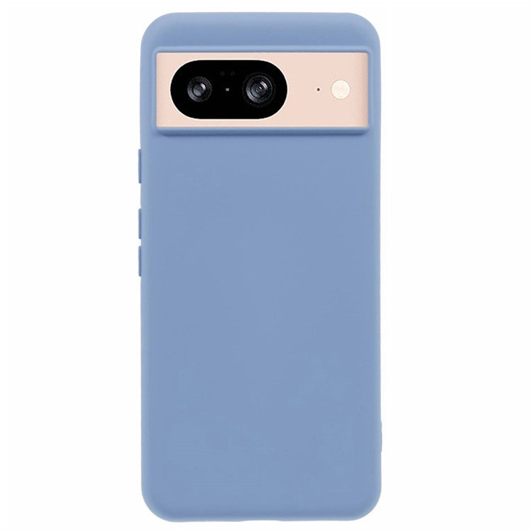 For Google Pixel 8 Case 2.0mm TPU Phone Cover Arc Edge - Grey