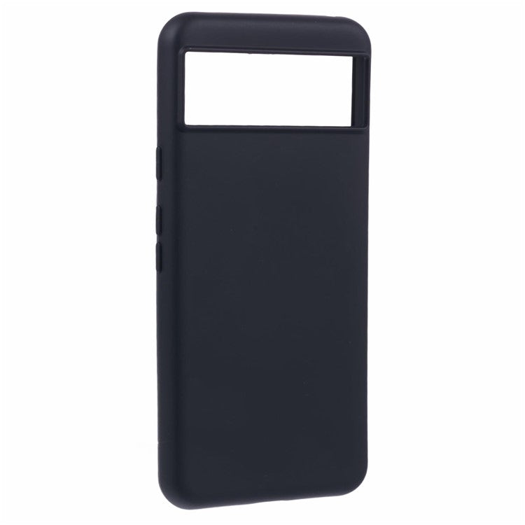 For Google Pixel 8 Case 2.0mm TPU Phone Cover Arc Edge - Black