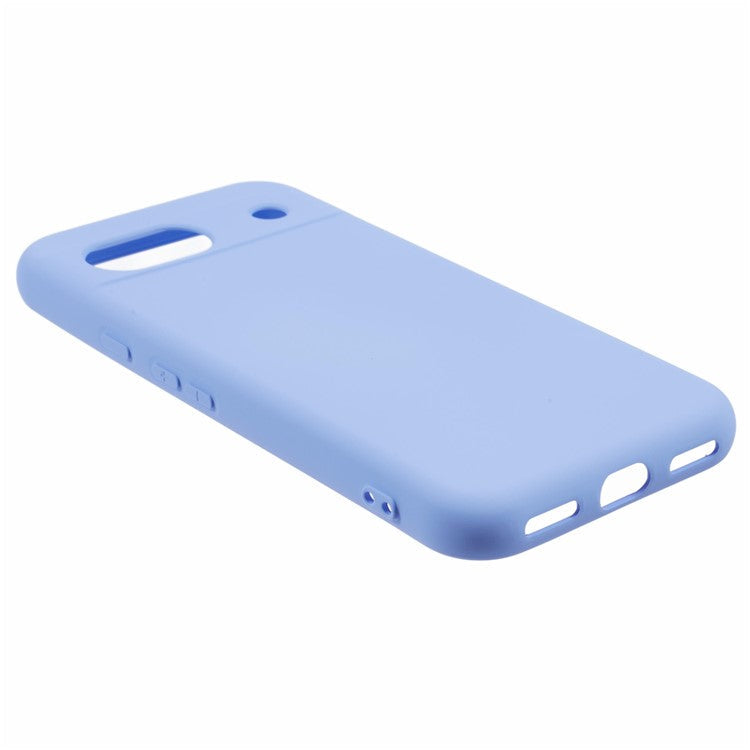 For Google Pixel 8a Case Arc Edge 2.0mm Silky Soft Touch TPU Phone Cover - Purple