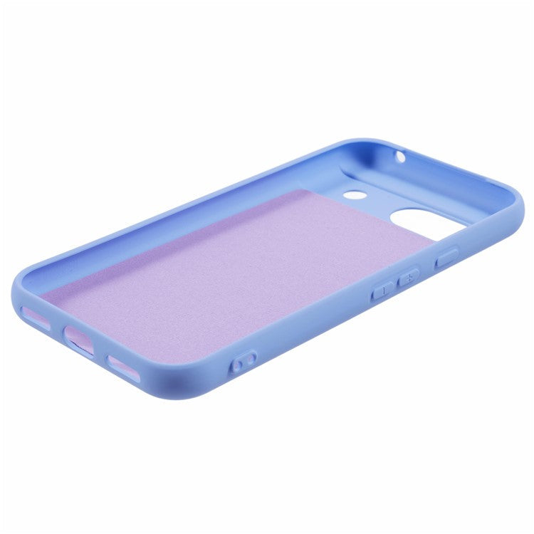 For Google Pixel 8a Case Arc Edge 2.0mm Silky Soft Touch TPU Phone Cover - Purple