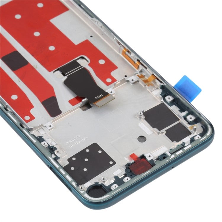 For Honor 30S / Huawei nova 7 SE / P40 Lite 5G Grade B LCD Screen and Digitizer Assembly + Frame (Without Logo) - Green