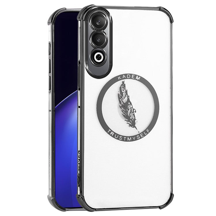 KADEM For OnePlus Nord CE4 5G Case Anti-Scratch Soft TPU Phone Cover - Black