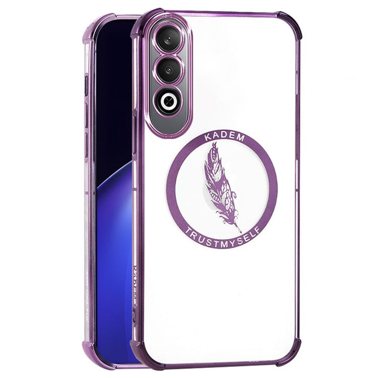 KADEM For OnePlus Nord CE4 5G Case Anti-Scratch Soft TPU Phone Cover - Purple