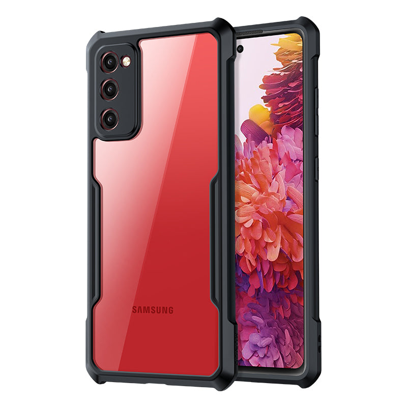XUNDD For Samsung Galaxy S20 FE 4G / FE 5G / S20 Lite / S20 FE 2022 Shockproof Case Anti-Drop Slim Case Acrylic + TPU Protective Back Cover