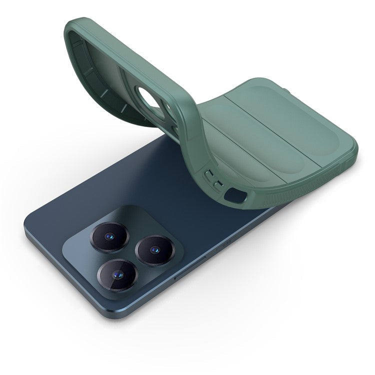 For Realme C63 4G / Narzo N63 4G Case Soft TPU Drop-proof Mobile Phone Cover - Green