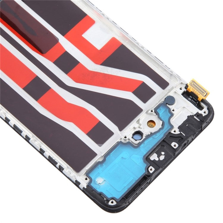 For Oppo Reno6 Lite Grade C LCD Screen and Digitizer Assembly + Frame Part (TFT Technology) (Without Logo)