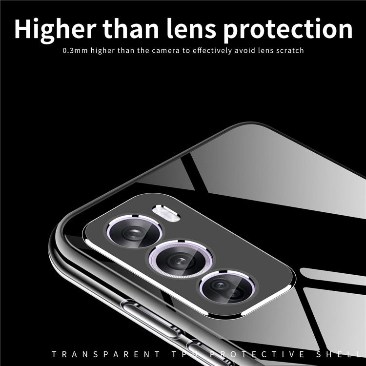 MOFI For Oppo Reno12 Pro 5G (Global) Case Transparent Slim TPU Phone Cover
