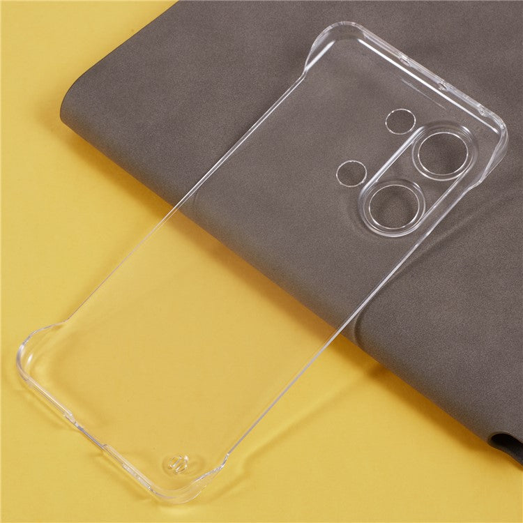 For OnePlus Ace 2V / Nord 3 5G Case Frameless Hard PC Clear Phone Cover