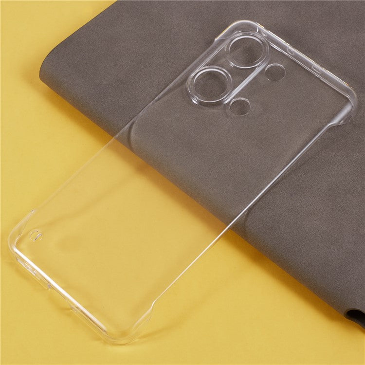 For OnePlus Ace 2V / Nord 3 5G Case Frameless Hard PC Clear Phone Cover