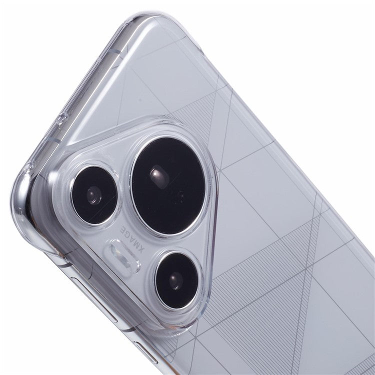 For Huawei Pura 70 Case Frameless Clear PC Protective Phone Cover