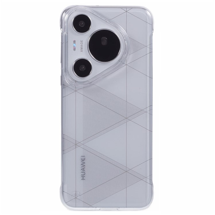 For Huawei Pura 70 Case Transparent Hard PC Frameless Phone Cover
