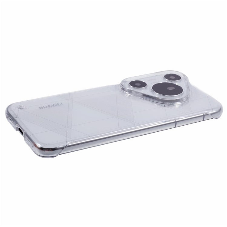 For Huawei Pura 70 Case Transparent Hard PC Frameless Phone Cover