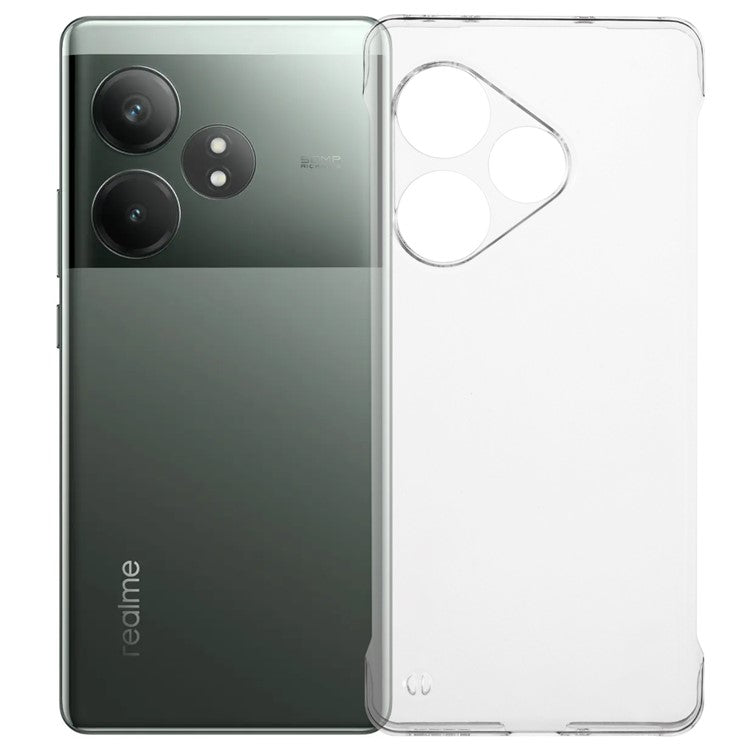 For Realme GT Neo6 SE 5G / Neo6 5G PC Case Frameless Phone Cover Clear Back