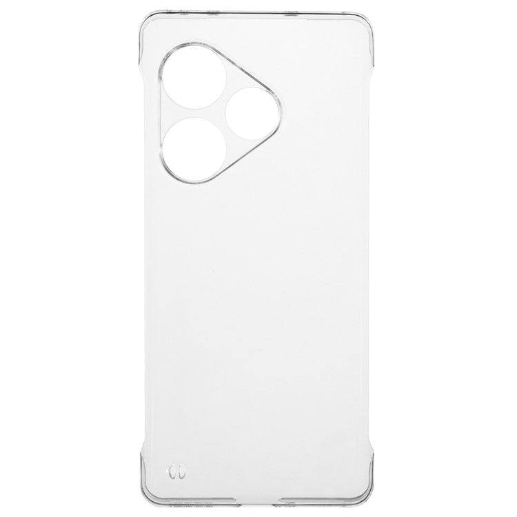 For Realme GT Neo6 SE 5G / Neo6 5G PC Case Frameless Phone Cover Clear Back
