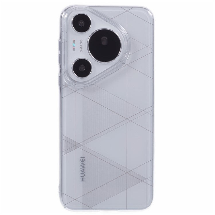 For Huawei Pura 70 Clear Case Scratch-Resistant PC Phone Cover