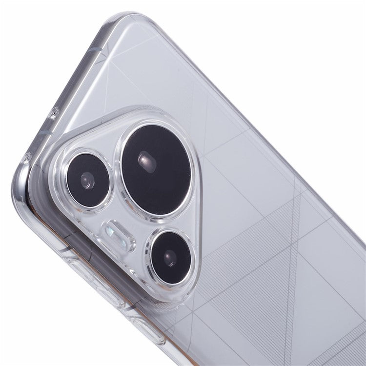 For Huawei Pura 70 Clear Case Anti-scratch Hard PC Phone Cover