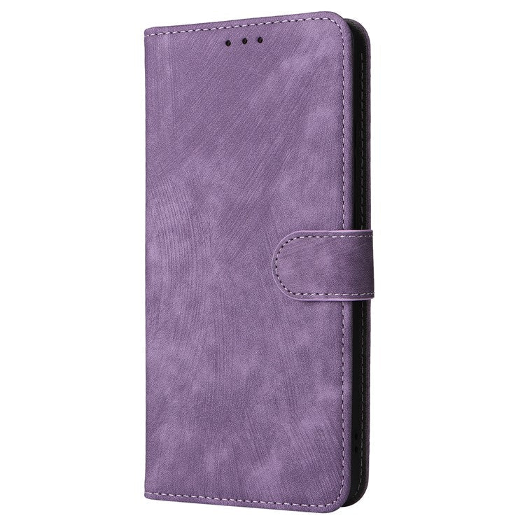 For vivo S19 5G Case RFID Blocking PU Leather Wallet Phone Cover - Purple