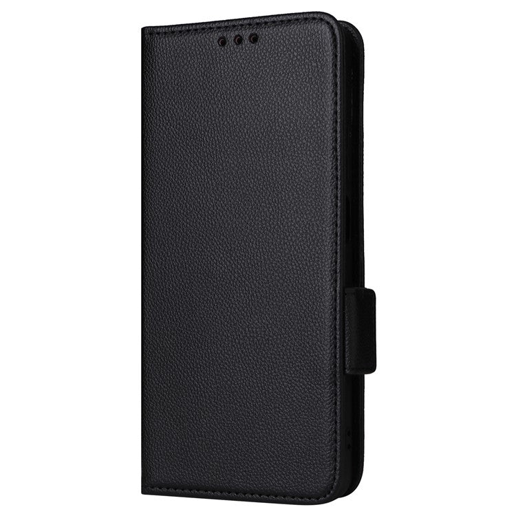 For Realme C63 4G / C61 4G / Narzo N63 4G Case Wallet Leather Phone Cover - Black