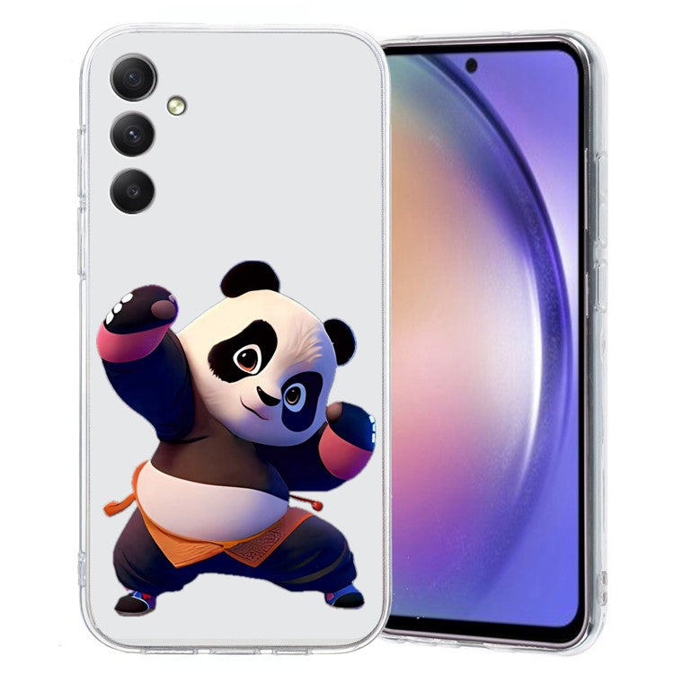 For Samsung Galaxy A14 5G TPU Case Mobile Phone Cover Pattern Printing - Panda
