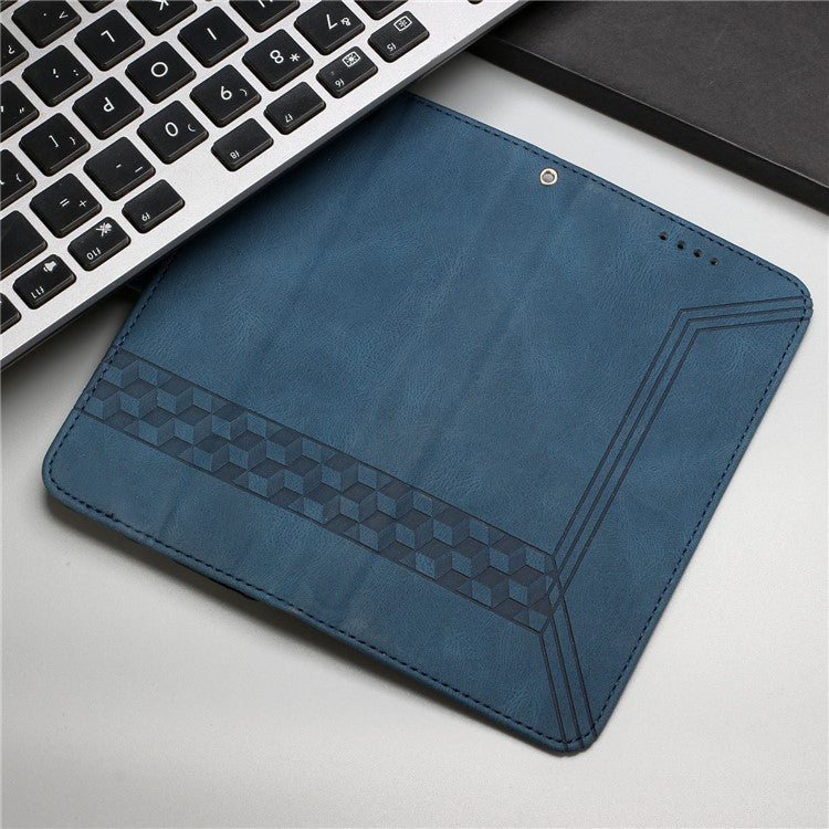 YX0010 Series for Oppo A60 4G Case Wallet Leather Phone Cover with Magnetic Clasp - Sapphire