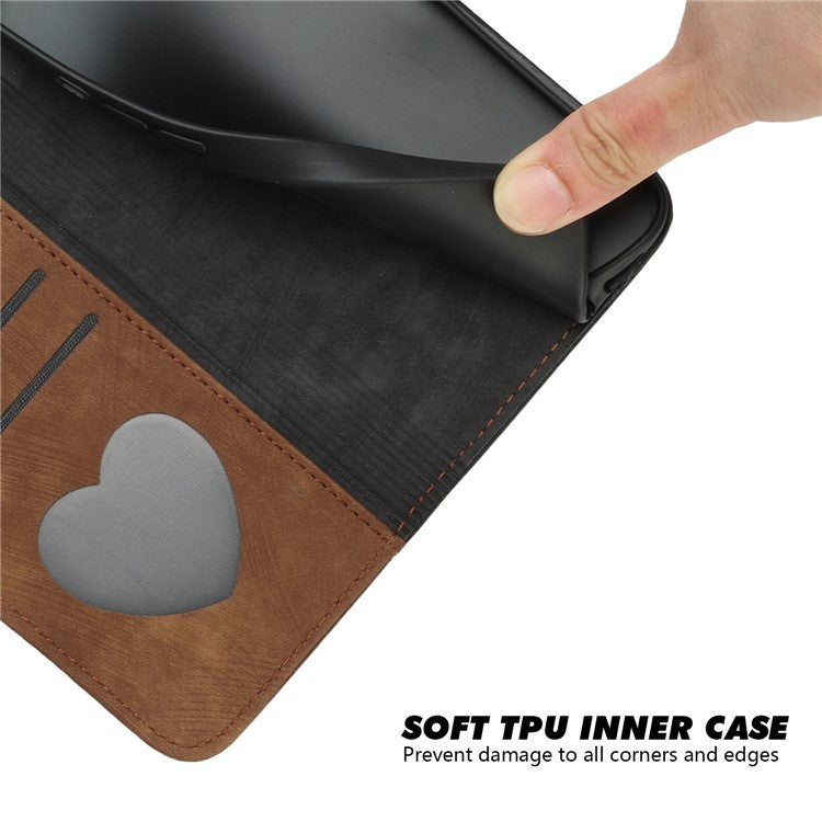 YX0020 For Oppo A60 4G Leather Case Folding Stand Wallet Phone Cover with Strap - Coffee