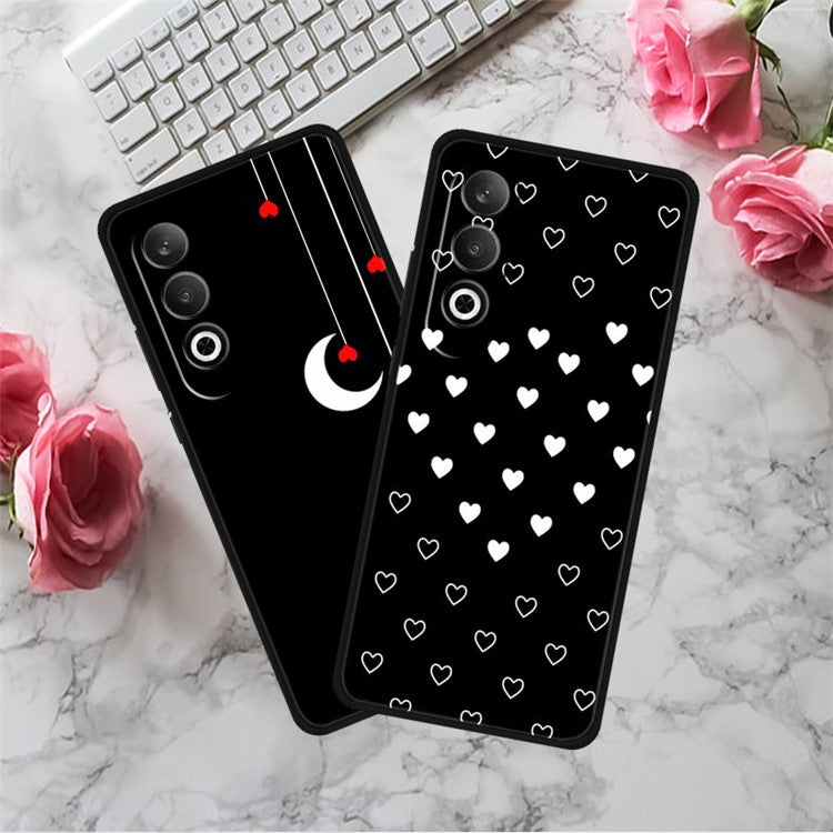 For OnePlus Nord CE4 5G / Oppo K12 TPU Case Pattern Printed Anti-Drop Phone Cover - I Love You Too