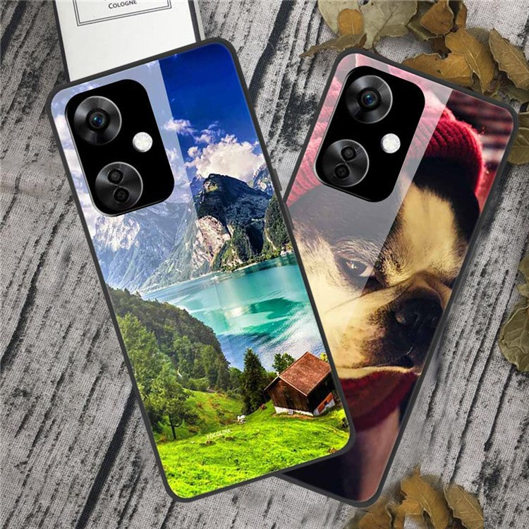For OnePlus Nord CE3 5G Case Pattern Printing Tempered Glass Cell Phone Cover - Astronomy Girl