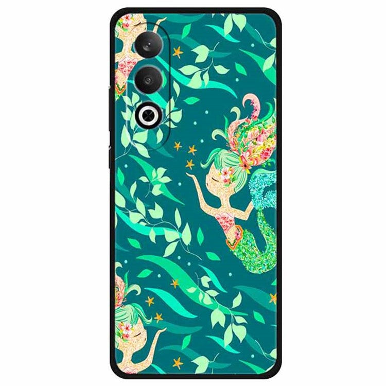 For OnePlus Nord CE4 5G / Oppo K12 Case Pattern Printing Soft TPU Cell Phone Cover - Beauty Fish
