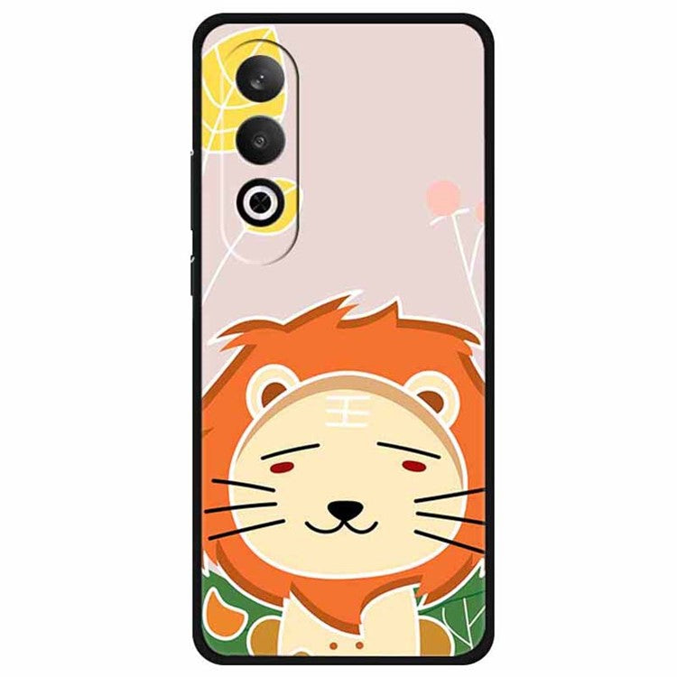 For OnePlus Nord CE4 5G / Oppo K12 Case Pattern Printing Soft TPU Cell Phone Cover - Majestic Lion