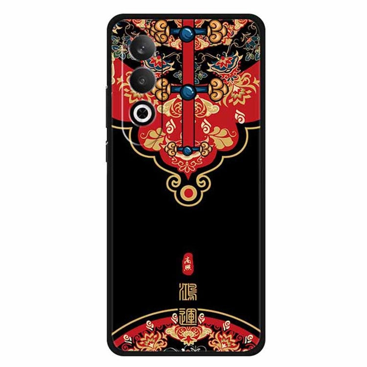 For OnePlus Nord CE4 5G / Oppo K12 Case Unique Pattern Slim TPU Phone Cover - Fortunate Arrival