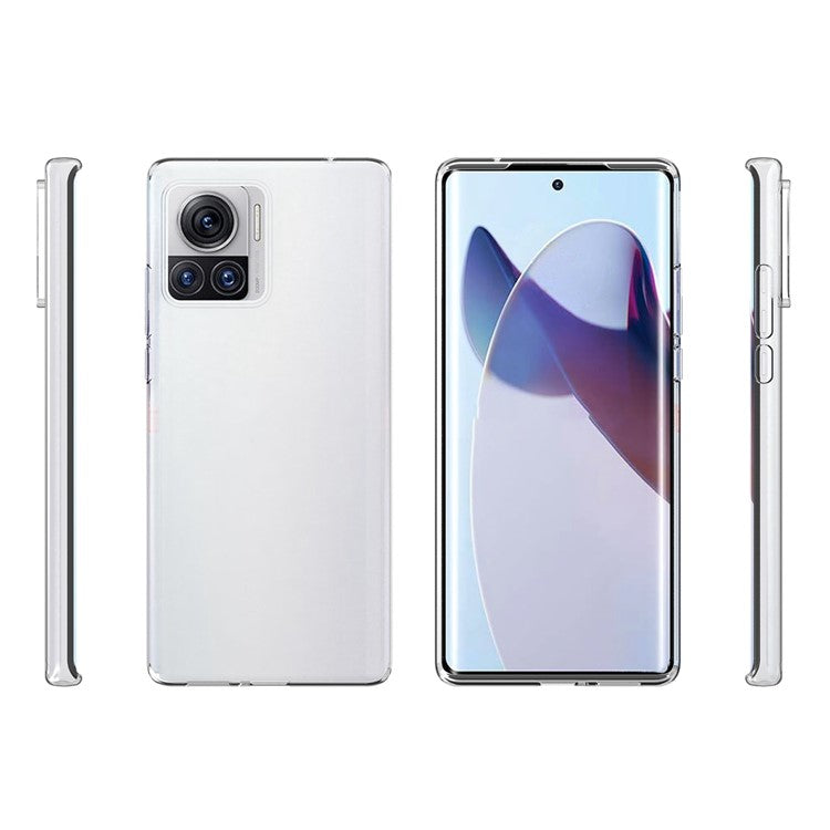10Pcs / Pack For Motorola Moto X30 Pro 5G / Edge 30 Ultra 5G TPU Phone Case Inner Watermark-Free Shockproof Transparent Cover