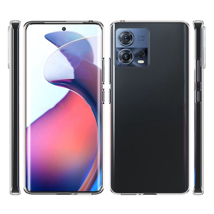 10Pcs / Pack For Motorola Moto S30 Pro 5G Drop-proof Soft TPU Phone Case Watermark-Free Transparent Cover