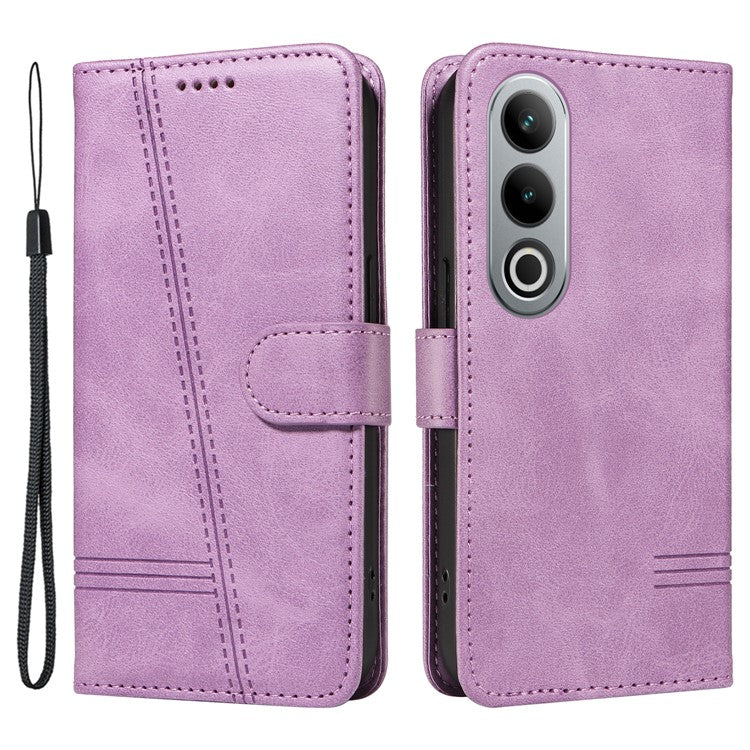 For OnePlus Ace 3V 5G Case Wallet PU Leather Cell Phone Cover Magnetic Closure - Light Purple