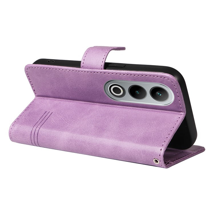 For OnePlus Ace 3V 5G Case Wallet PU Leather Cell Phone Cover Magnetic Closure - Light Purple