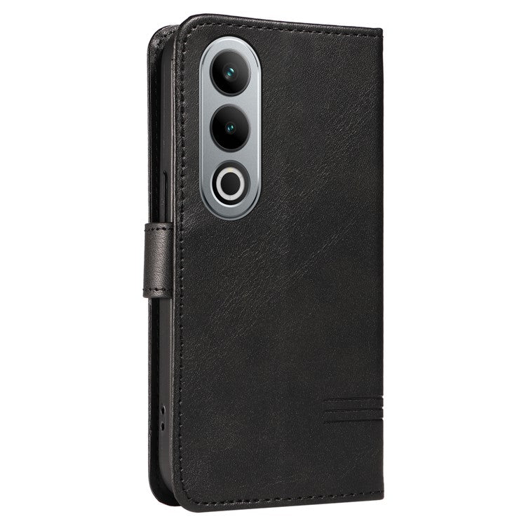 For OnePlus Ace 3V 5G Case Wallet PU Leather Cell Phone Cover Magnetic Closure - Black