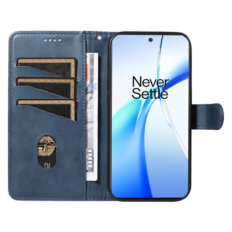 For OnePlus Ace 3V 5G Case Wallet PU Leather Cell Phone Cover Magnetic Closure - Blue