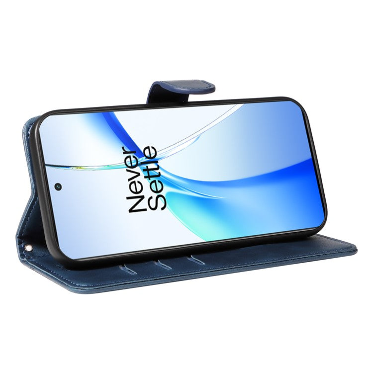 For OnePlus Ace 3V 5G Case Wallet PU Leather Cell Phone Cover Magnetic Closure - Blue