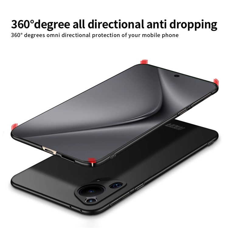 MOFI Shield Matte Series for Huawei Pura 70 Ultra Case Ultra Slim PC Protective Cover - Black