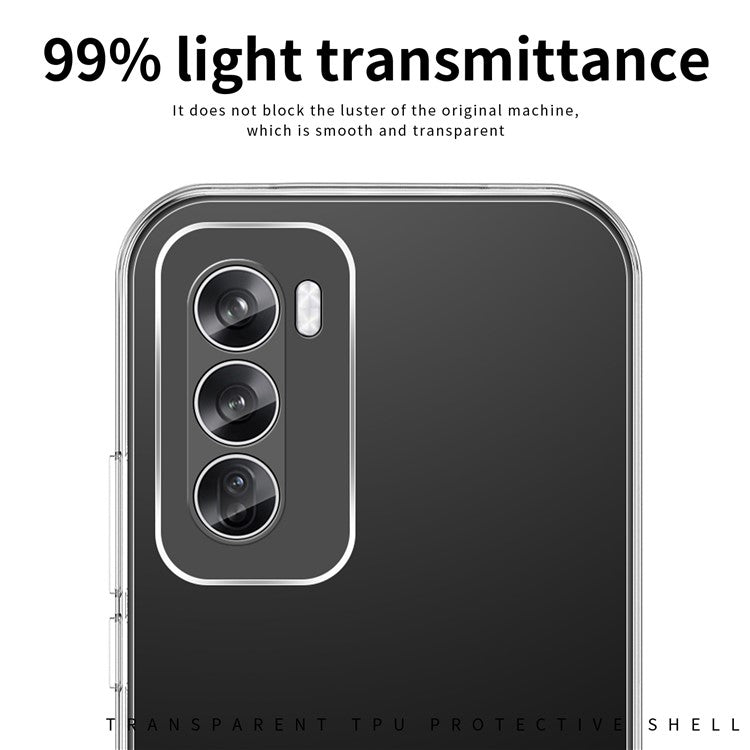 MOFI For Oppo Reno12 5G (Global) Clear Case Soft TPU Protective Phone Cover