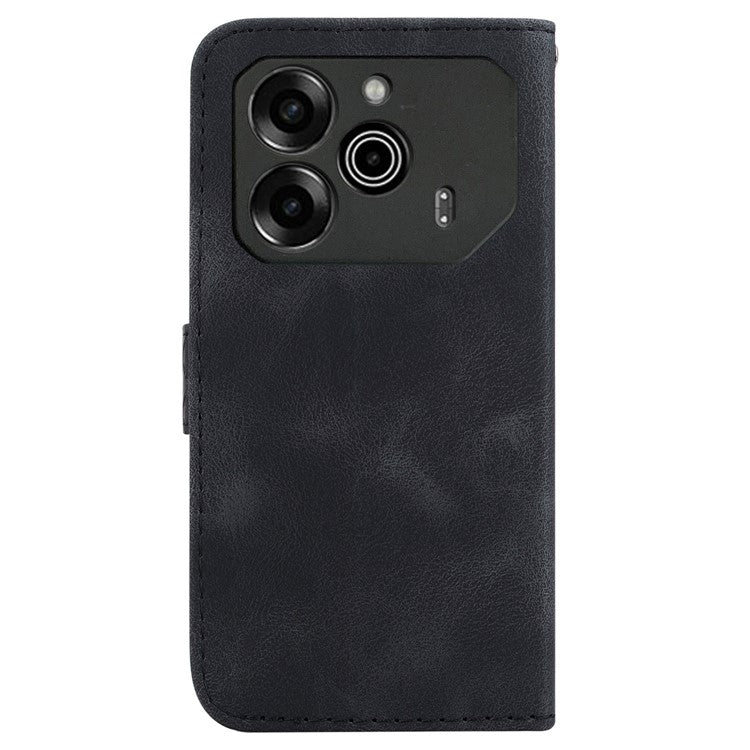 For TECNO Pova 6 5G / 6 Pro 5G Stand Case Pattern Imprint Leather Wallet Phone Cover - Blue