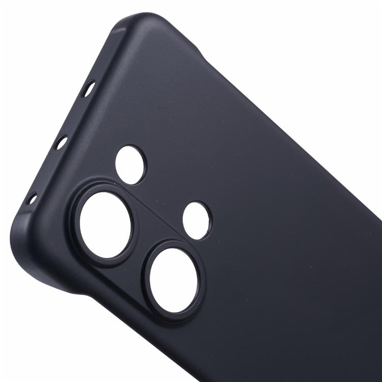 For OnePlus Ace 2V / Nord 3 5G Case Hard PC Frameless Phone Cover Skin-Touch Precise Lens Cutout - Black