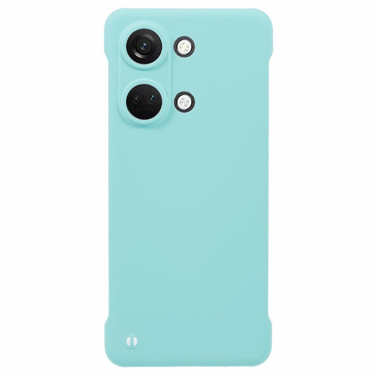 For OnePlus Ace 2V / Nord 3 5G Case Hard PC Frameless Phone Cover Skin-Touch Precise Lens Cutout - Baby Blue
