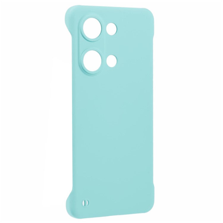 For OnePlus Ace 2V / Nord 3 5G Case Hard PC Frameless Phone Cover Skin-Touch Precise Lens Cutout - Baby Blue