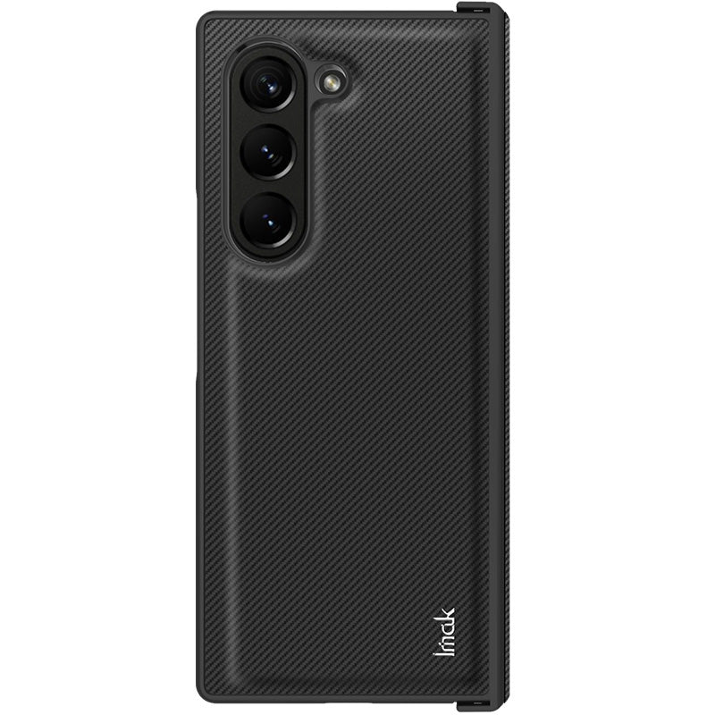 IMAK Ruiyi Series for Samsung Galaxy Z Fold6 5G Case Carbon Fiber Leather+PC Cover