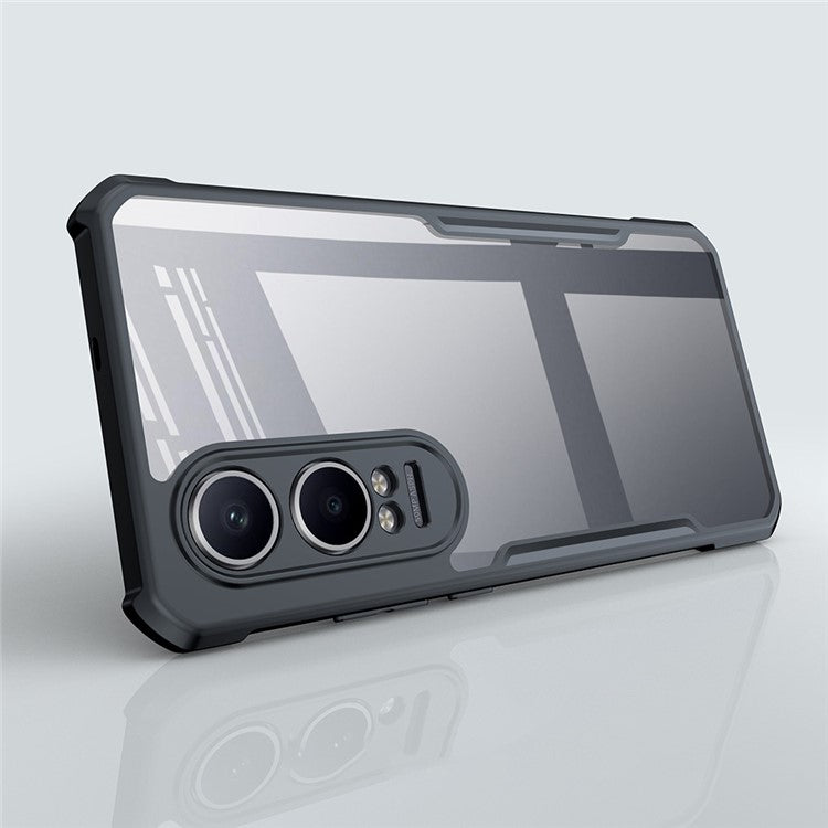 XUNDD For OnePlus Nord CE4 Lite 5G / Oppo K12x 5G (China) Case Acrylic + TPU Anti-Scratch Phone Cover Corner Protection