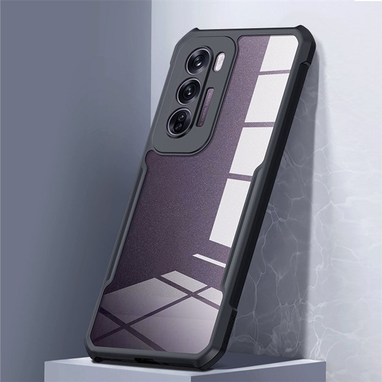 XUNDD For Oppo Reno12 Pro 5G (Global) Case Precise Cutouts TPU+Acrylic Phone Cover