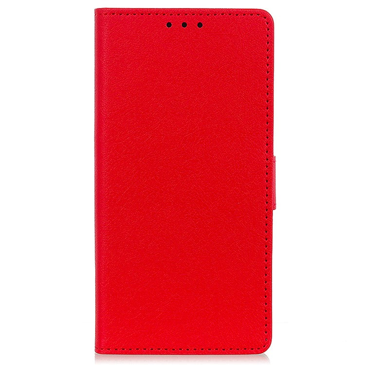 For Google Pixel 9 Pro XL Textured Wholesale Phone Case PU Leather Phone Stand Cover - Red