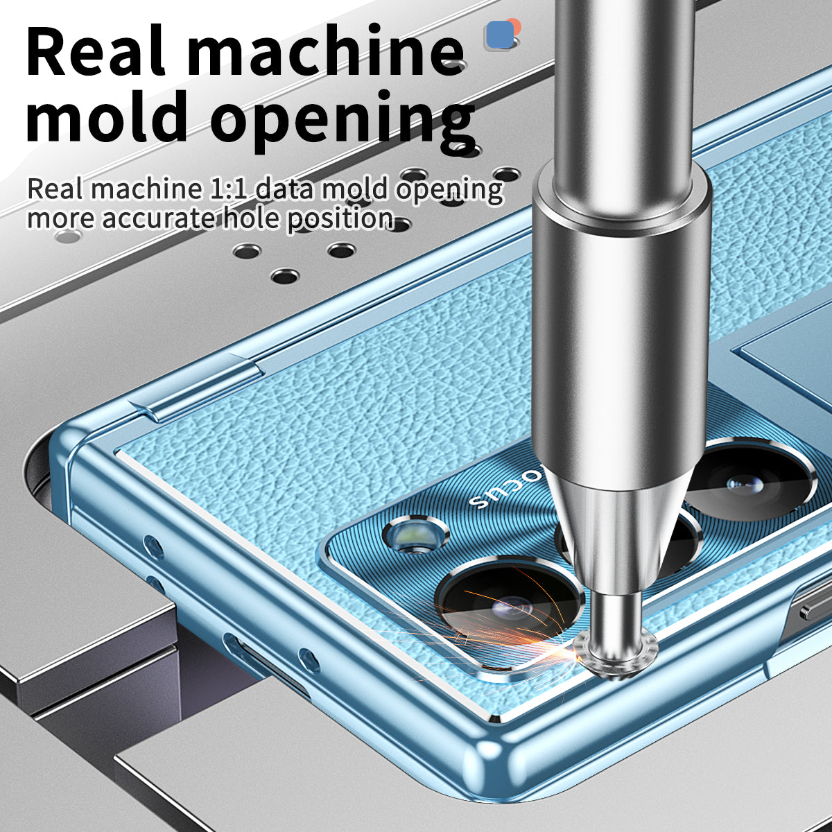 For Samsung Galaxy Z Fold6 5G PU Leather+Aluminum Alloy Kickstand Cover Folding Phone Case with Pen / Pen Slot - Baby Blue
